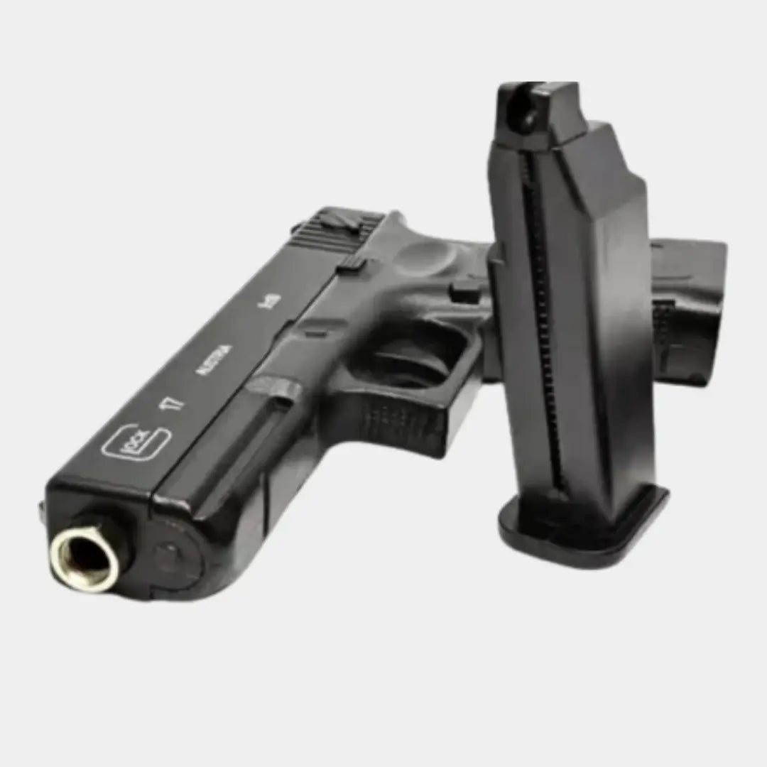 Glock 17 con grabado letras blancas
