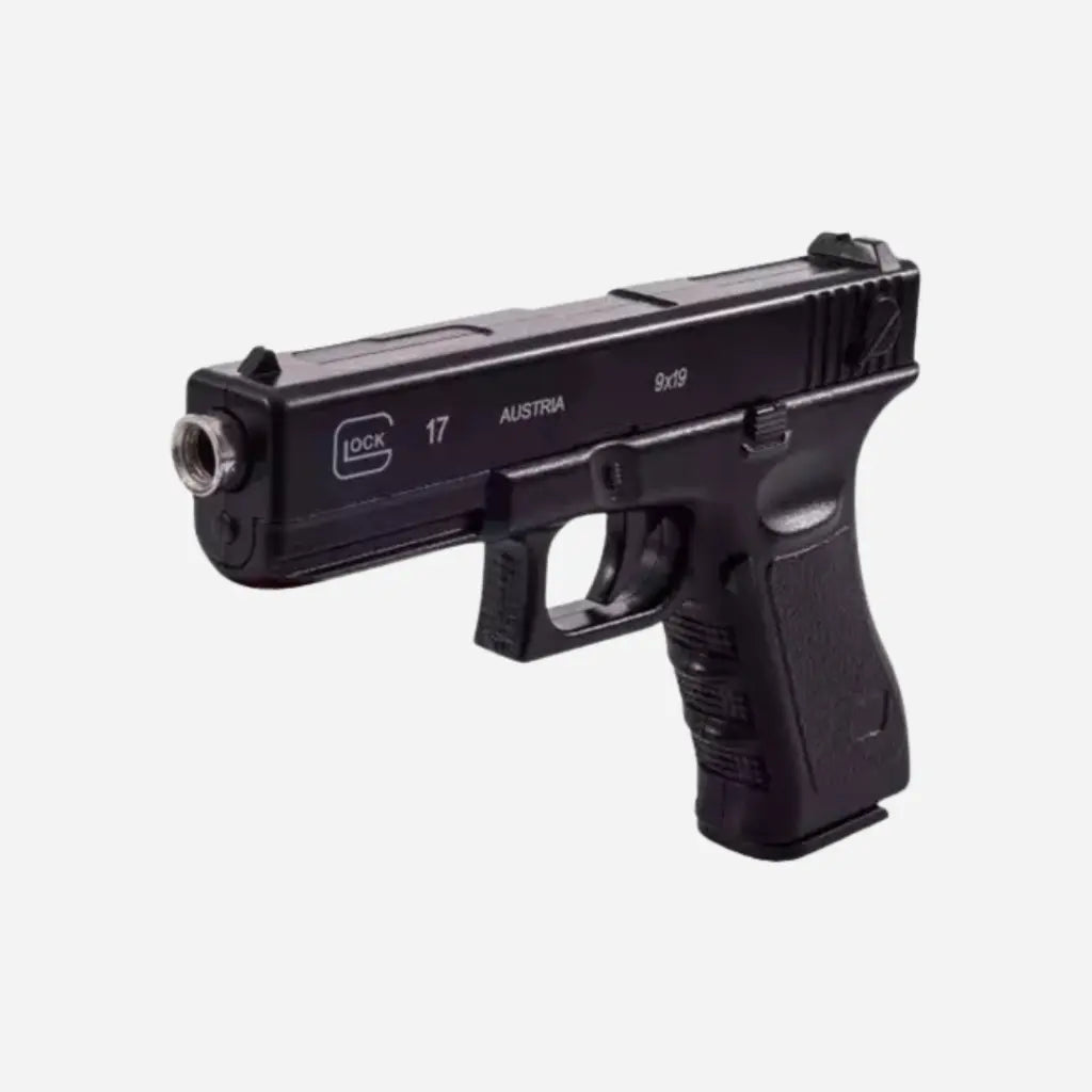 Glock 17 con grabado letras blancas